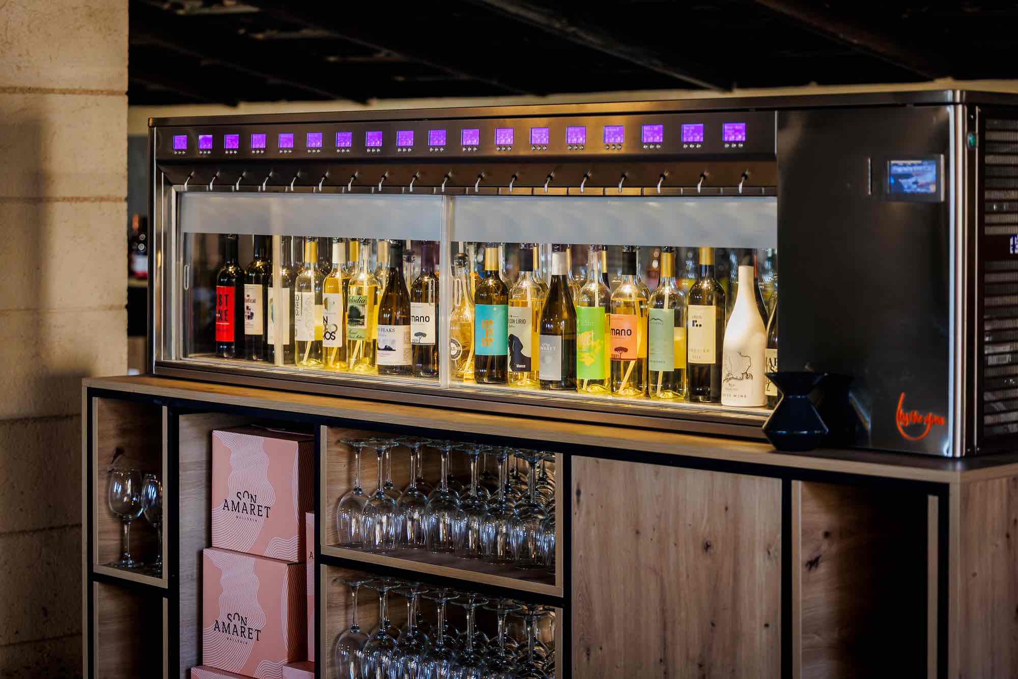 offene Weine - Bereich oben